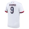 Oficiální Fotbalový Dres Paris Saint-Germain Goncalo Ramos 9 Hostující 2024-25 pro Muži